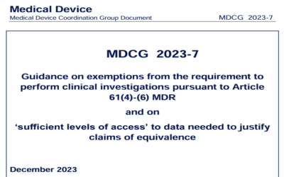 New Guidance on Equivalence in EU MDR Clinical Evaluation: Understanding MDCG 2023-7